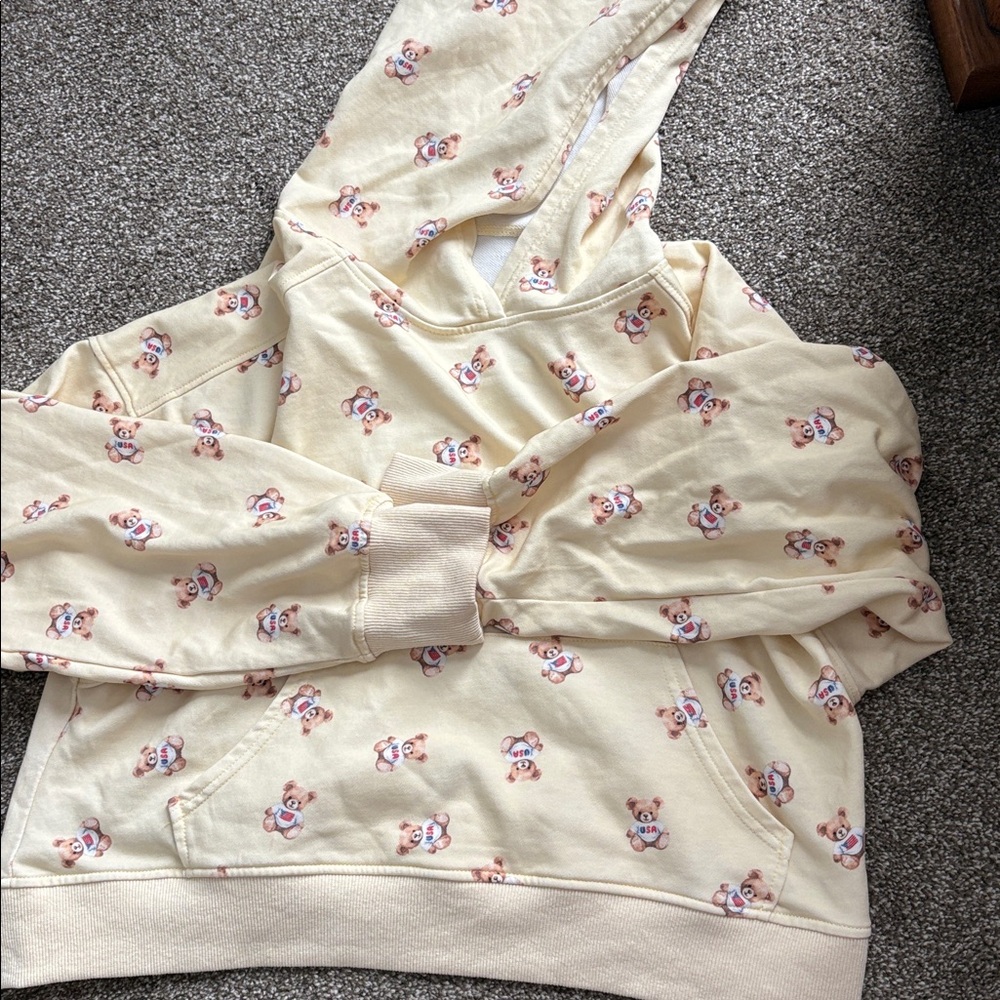 Butter yellow hoodie